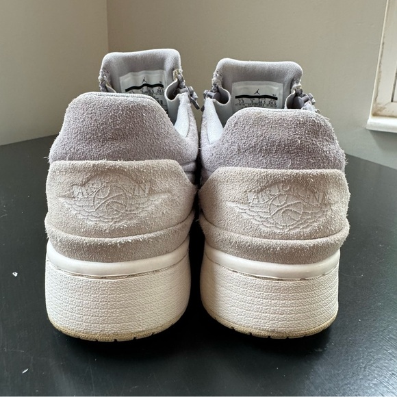 Nike‎ Jordan 1 Jester XX Lug Sole Jumpman Zipper Atmosphere Gray Suede Sneakers - Picture 11 of 14